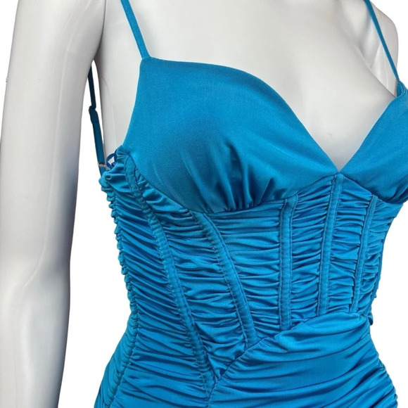 Zara Corset Bodycon Mini Dress - Picture 6 of 14